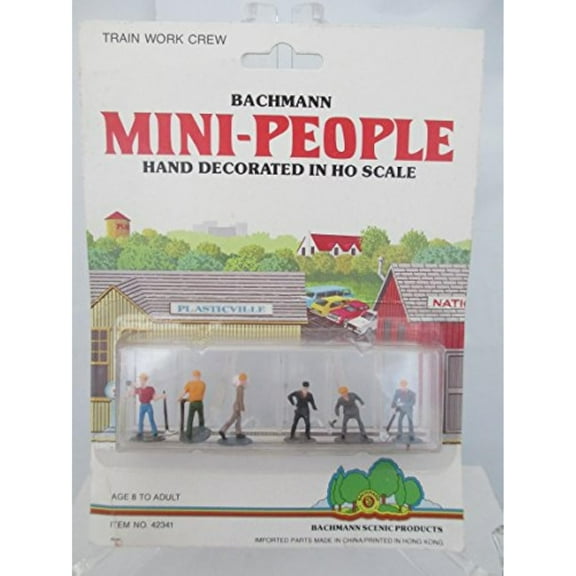 Bachmann Trains - FIGURES - TRAIN WORK CREW - HO Scale