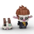 thumbnail image 3 of Battle Of Two Cities Moc Brickheadz Arcane Series Jinx Vi Ekko Chilko Handmade Mini Building Block Model Collection Toy Set Gift Haimer Dingge 226pc, 3 of 6
