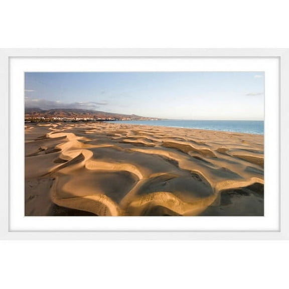 Marmont Hill "Waves in the Sand" by Karolis Janulis Framed Painting Print