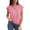 1-Rose Red, variant on Women's Healing Affirmation V-Neck Tank - "Christ Does" Inspirational Quote Top, Sleeveless Graphic Tee for Everyday Wear
