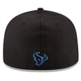 thumbnail image 4 of Men's New Era Black Houston Texans Omaha 59FIFTY Fitted Hat, 4 of 5