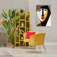 thumbnail image 3 of Stupell Industries Cubist Bold Face Abstract Painting Wrapped Canvas Art Print Wall Art, 24 x 36, 3 of 8