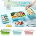 thumbnail image 4 of Giunmcul Foldable Lunch Box Microwavable Portable Leakproof for Picnic Camping Outdoor Food Storage, 4 of 4