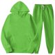 thumbnail image 1 of Mens Hooded Sports Tracksuit Unisex Two-Piece Running Outfits Long Sleeve Pullover Hoodies Sweatshirt+Sweatpants Set S, 1 of 5