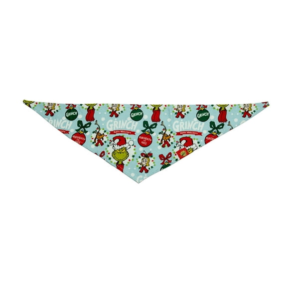 Dr. Suess' Grinch Pet Bandana , Medium/Large