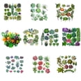 thumbnail image 3 of Inteprter Accesorios para fotos microsuculentas Plantas simuladas Multifuncional Artificial Realista Decoraciones de bonsái de buen aspecto SET0824 Flores artificiales SET0864 Paquete de 24 273G Inteprter HA060204-05B, 3 of 6