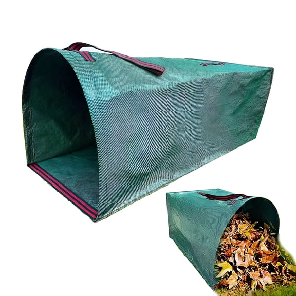 CCOCC Heavy Duty 72 Gallon Garden Leaf Waste Bags, Reusable Yard lawn leaf Collector for Debris &Grass Clippings paper leaf bags