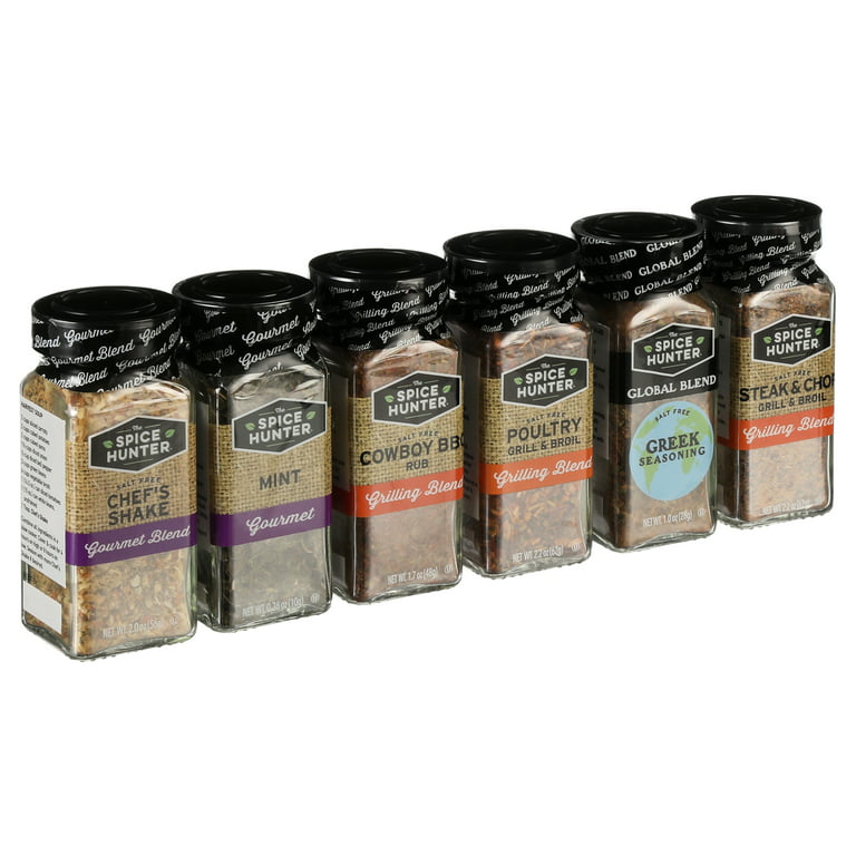 The Spice Hunter Butcher's Collection Meat Seasoning Kit Contains 6 Spices and Recipe Gift Box, Size: 6 ct