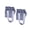 Light Grey, variant on DICEWEN Secure 6 Bottle Felt Wine Bag Reinforced Base Holiday Beer Storage Organizers