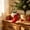 D, variant on Orangide Red Wool Handmade Christmas Tree Decorations Small Pendants Scene Setting Props for Holiday Home Ornament Craft Decor