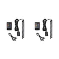 thumbnail image 1 of Riwesomey Tiras de luces LED para coche, Interior debajo del tablero, ventana trasera, lámpara de ambiente, Kit de decoración de vehículo activado por Type3 NO3 Riwesomey CBP227753, 1 of 6