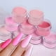 thumbnail image 2 of Polvo acrílico Rosa degradado para uñas, extensión de puntas de polímero, polvos de cristal para manicura profesional, accesorios de arte, 15g, 2 of 4