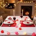 thumbnail image 6 of Romantic Heart Shaped LED String Lights for Wall Window Decor, Battery Operated Fairy Lights with Suction Cups, Warm White Soft Glowing Indoor Outdoor Party Wedding Valentine's Day Decoration, 6 of 6