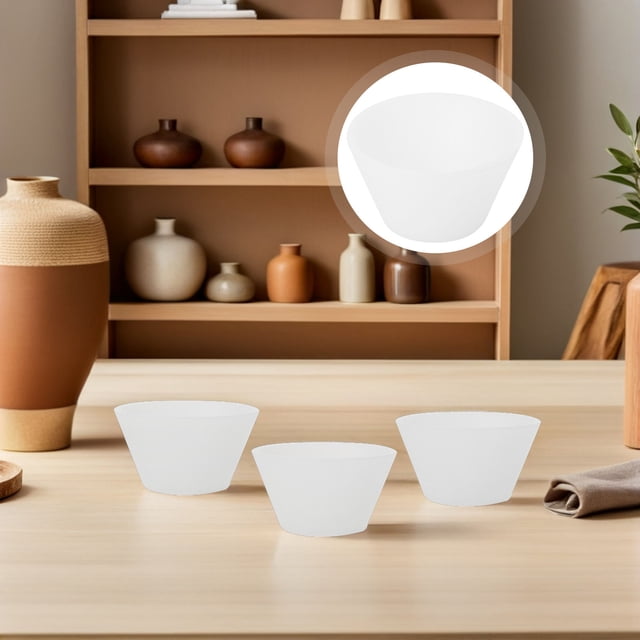 FOMIYES 20Ud Vasos De Silicona Para Mezclar Epoxi Con Liviano Para DIY Y
