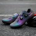 thumbnail image 3 of QJUHUNG Mens High-Performance Cycling Shoes - Quick-Release SPD Compatible  Breathable & Anti-Slip - Adventure-Ready for Mountain Bike Racing & Outdoor Exploration, 3 of 7