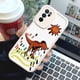 thumbnail image 3 of Agregue un toque de color a su iPhone con una divertida funda para teléfono plateada mate con estampado de dibujos animados, 3 of 4