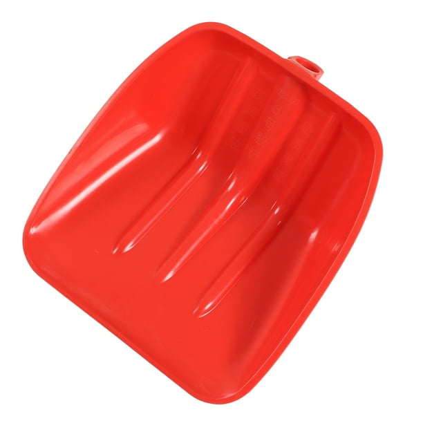 Pala Para Nieve Fácil De Instalar Pala Segura Para Niños PP Rojo Para Barredora De Calles Para Hojas Caídas Para Basura ANGGREK Herramientas