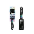thumbnail image 5 of Conair Velvet Touch Nylon Bristles Vented Hair Brush, Multicolor, 5 of 7