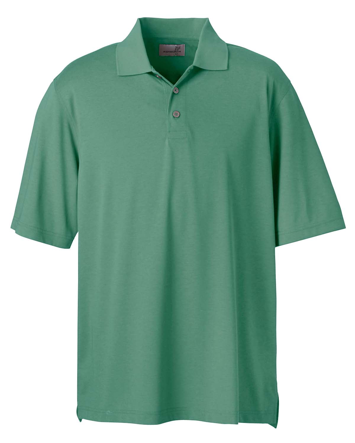 Ashworth Polo Shirt 4570 Men's High Twist Cotton Tech