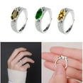 thumbnail image 2 of SIEYIO Adjustable Moissanites Rings for Elegant and Fashionable Wear, 2 of 14