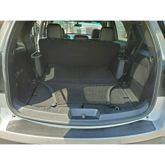 EACCESSORIES EA Trunk Organizer Cargo Net for Ford Explorer 2011-2019 – Floor Style Cargo Net – Premium Mesh Elastic Car Trunk Organizer Vehicle Carrier Storage – Compatible Ford Explorer 2011-2019