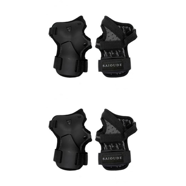 2 Pares de Soporte de Muñeca para Patinaje, de Mano para Snowboard para Niños, Ejercicio de Gimnasio Zulema muñequera de patinaje