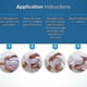 thumbnail image 4 of Medical Double Security Mitts - One Size Fits All Hand Restraint Gloves For Elderly & Medical Procedures -made With Extra Padding For Comfort & Protec, 4 of 5