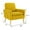 Yellow, variant on Dazone Modern Accent Fabric Chair Single Sofa Comfy Upholstered Arm Chair Living Room Yellow