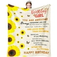 thumbnail image 1 of LHSHID 12 Year Old Girl Birthday Gifts Blanket Flannel Soft and Comfortable Anti static Bed Sofa Blanket 60x80in, 1 of 5