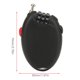 thumbnail image 5 of Candado candado de cable con contraseña de bicicleta fácil de llevar para mochila ANGGREK Otros, 5 of 8