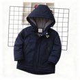 thumbnail image 6 of WRKEKC Kids Puffer Jacket Multi Cargo Pocket Hooded Full Zip Fleece Lined Thick Warm Long Sleeve Outdoor Outer Coats for 4-14 Years, 6 of 6