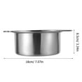 thumbnail image 2 of Moluckfu Olla Para Sopa Y Leche De Acero Inoxidable Con Asa Cómoda Para Cocina En Color Plata, 2 of 8