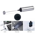 thumbnail image 3 of Batidor Eléctrico Recargable Por Usb Para Café, Espumador Ajustable De Velocidad De Tres Niveles, Fabricante De Espuma De Leche, Agitador De Huevos De Mano Para El Hogar, Cocina, Cafetería Sweethay HA019700-00, 3 of 5