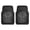 All Black, variant on CAR GRAND Heavy Duty Rubber Car Floor Mats Car Floor Liner Full Set Deep Dish Car Mats Water Proof Anti Slip All Weather Truck Mats Universal Fit Trim-to-fit Trimmable All Black