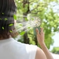 thumbnail image 5 of XGFHYJEH Hand Held Fan, Mini Fan Handheld, Hand Held Fan Rechargeable, Portable Folding Hand Held Cooling Fan, 5 of 6