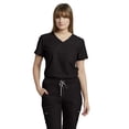 thumbnail image 2 of V.Tess by White Cross Women's 794 Scrub Top -Black -XX-Large, 2 of 2