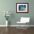 thumbnail image 3 of Trademark Fine Art 'Lake O'Hara Daydream' Canvas Art by Pierre Leclerc, White Matte, Wood Frame, 3 of 4