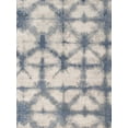 thumbnail image 3 of Pasargad Home Shibori Collection Hand-Loomed Silver/Blue Bsilk & Wool Area Rug- 9' 0" X 12' 0", 3 of 6