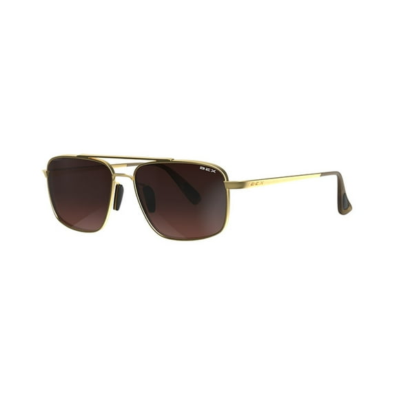 Bex Unisex Accel Sunglasses Gold One Size