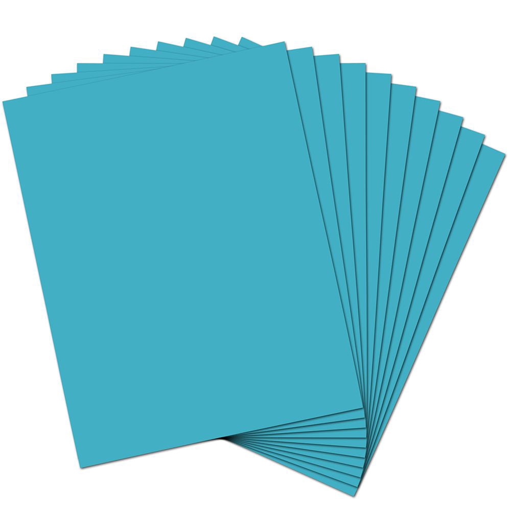 JAM Paper Full Page Shipping Labels, 8 1/2 x 11, Blue, 10 Full Sheets per Pack