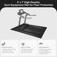 thumbnail image 4 of BalanceFrom 7x5 Feet High-Density Floor Mat for Home Gym Equipment, 1/4-Inch Thick PVC, 4 of 8
