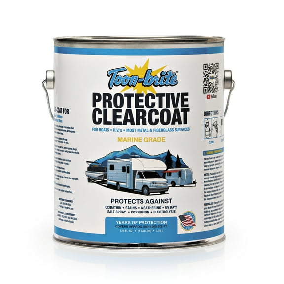 Toon-brite Protective Clear-Coat 1 Gallon P1000 4ct
