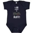 thumbnail image 3 of Inktastic Lab Life is Ruff Labrador Retriever Boys or Girls Baby Bodysuit, 3 of 5