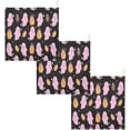 thumbnail image 7 of SKYSONIC 3 PCS Cute Halloween Ghosts Baby Muslin Washcloths, Funky Pink Face Towel Burp Cloths Ultra Soft Absorbent Cotton Bath Wipes Towels for Newborn Boys Girls, 7 of 7