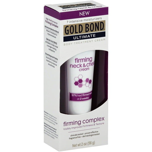 Gold Bond Ultimate Firming Neck & Chest Cream, Fragrance Free 2 oz
