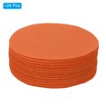 thumbnail image 3 of 3.9" Round Carpet Spot, 24 Pack Floor Spot Sitting Marker Nylon Sign, Orange, 3 of 6