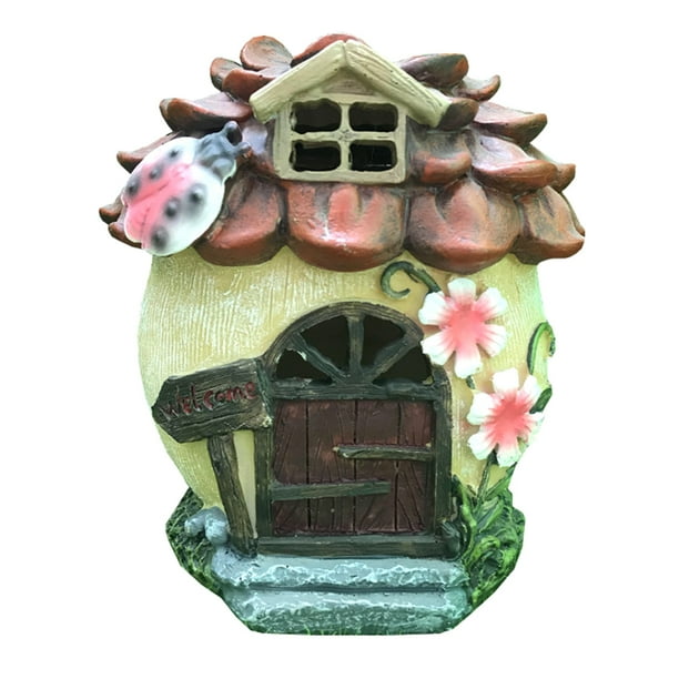 1 pieza de decoración solar creativa para jardín, micropaisaje para casa con luz.