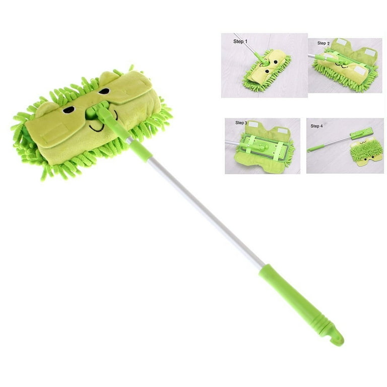 Xifando Kid's Housekeeping Cleaning Tools Set-5pcs,Include  Mop,Broom,Dust-pan,Brush,Towel