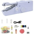 thumbnail image 1 of Pureutil Mini Handheld Sewing Machine (Cordless, Portable & Ready-to-Sew), hand held sewing kit, Electric Sew Machine for Beginners Adults, Easy To Use Suitable for DIY Sew Clothes(White), 1 of 8