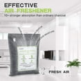 thumbnail image 3 of Air Purifying Bags - (Large, 4×200g), Removes Odors and Moisture, Nature Fresh Air Purifier Bags, Odor Eliminator for Home, Car, Pets, Bathroom, Basement, 3 of 4